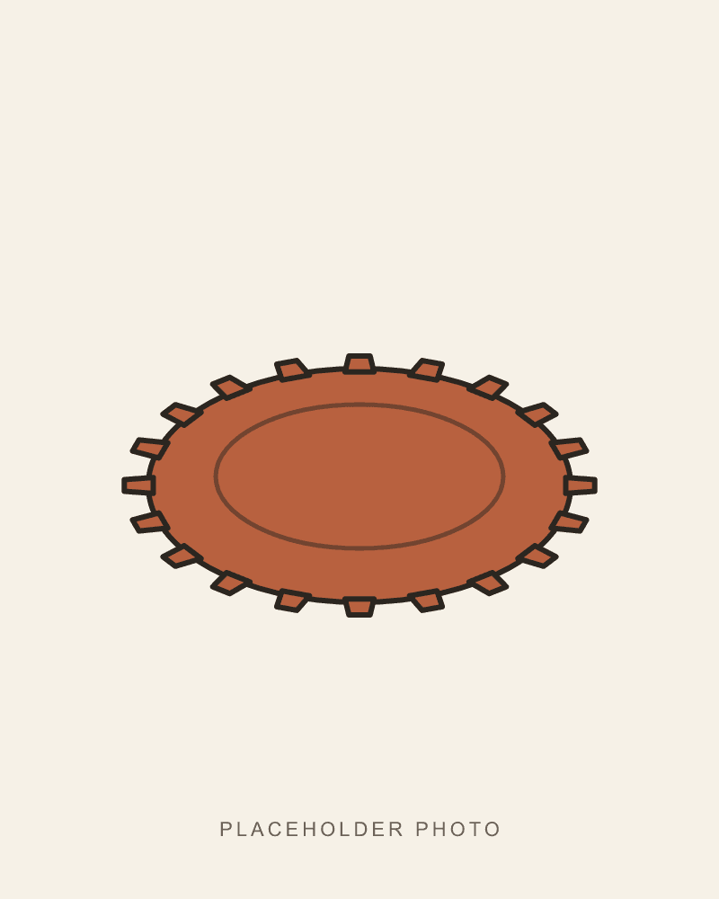 3D-printed ring dish in terracotta