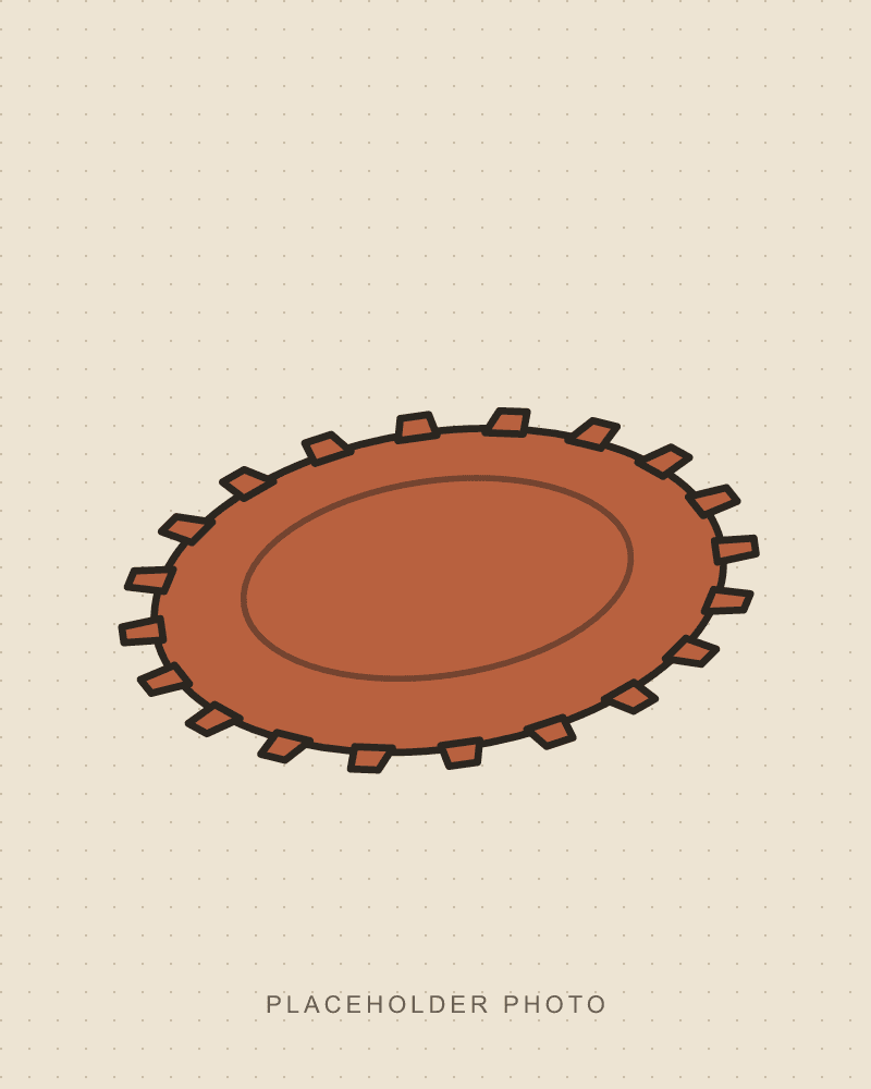 Ring dish, gear rim detail